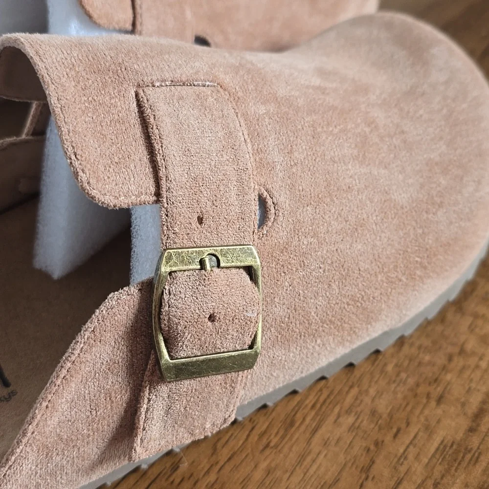 Corkys Tan Suede Slip-On Shoes - Picture 5 of 8